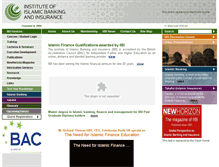 Tablet Screenshot of islamic-banking.com